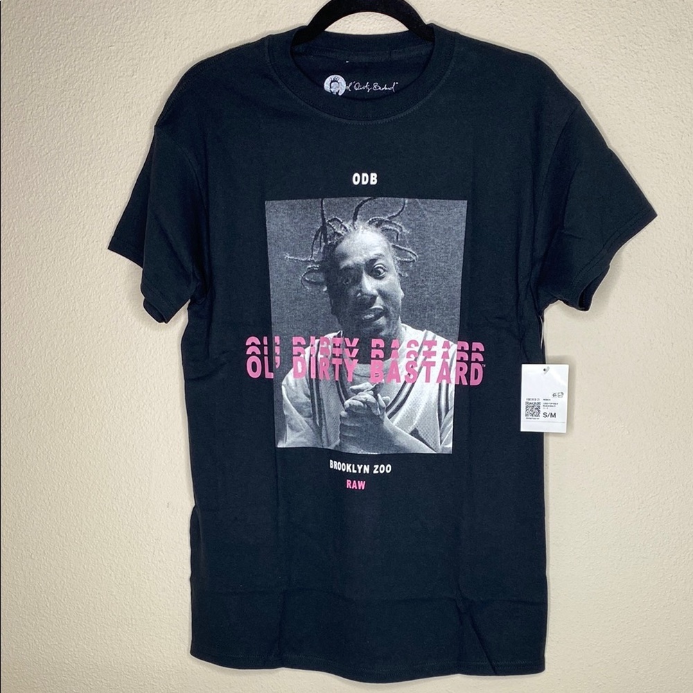 ODB Graphic Black T-Shirt NWT Women’s S/M